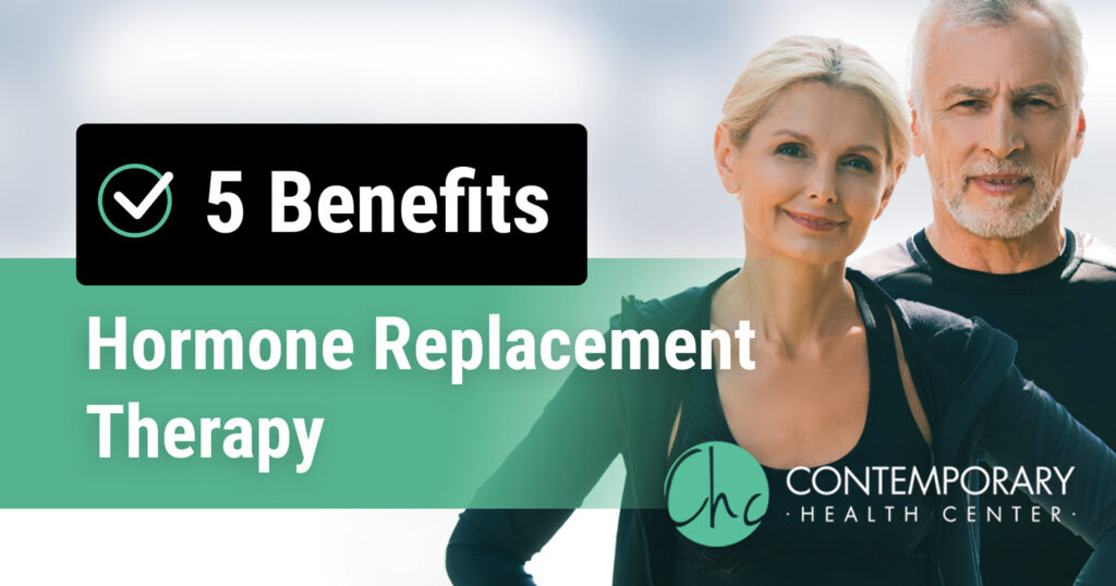 Explore the benefits of hormone replacement therapy (HRT) at Contemporary Health Center